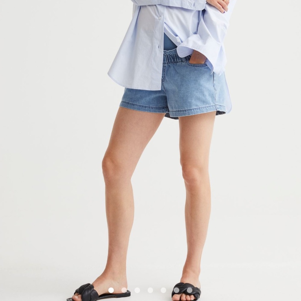 H&M Maternity denim shorts